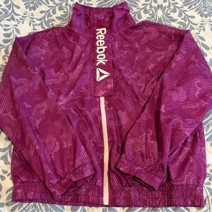 Reebok Violet Zip-Up Jacket